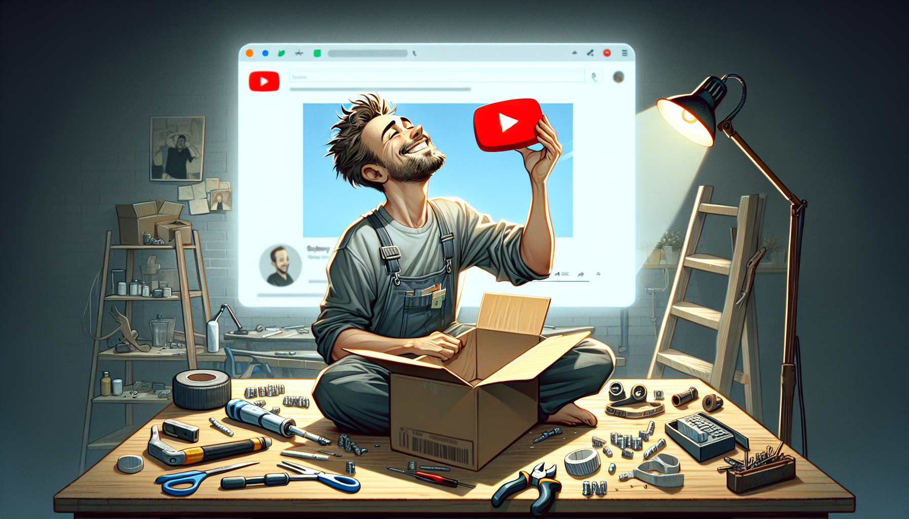 The Journey of a YouTube Repair Expert: Unboxing the Play Button
